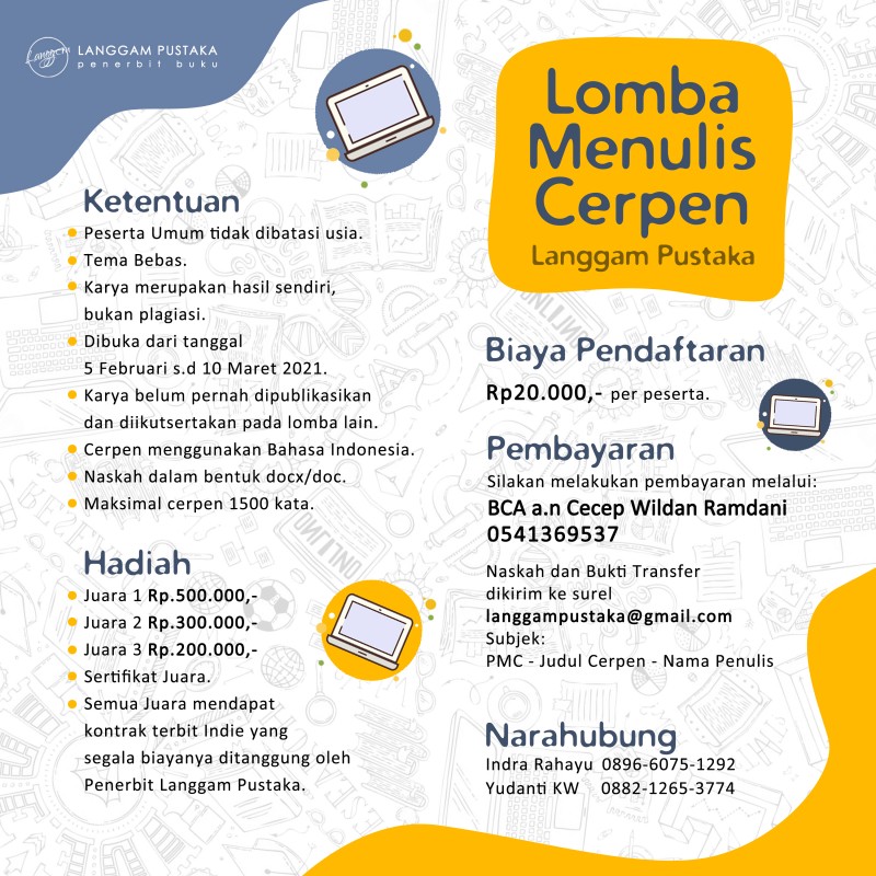 Lomba Menulis Cerpen Langgam Pustaka