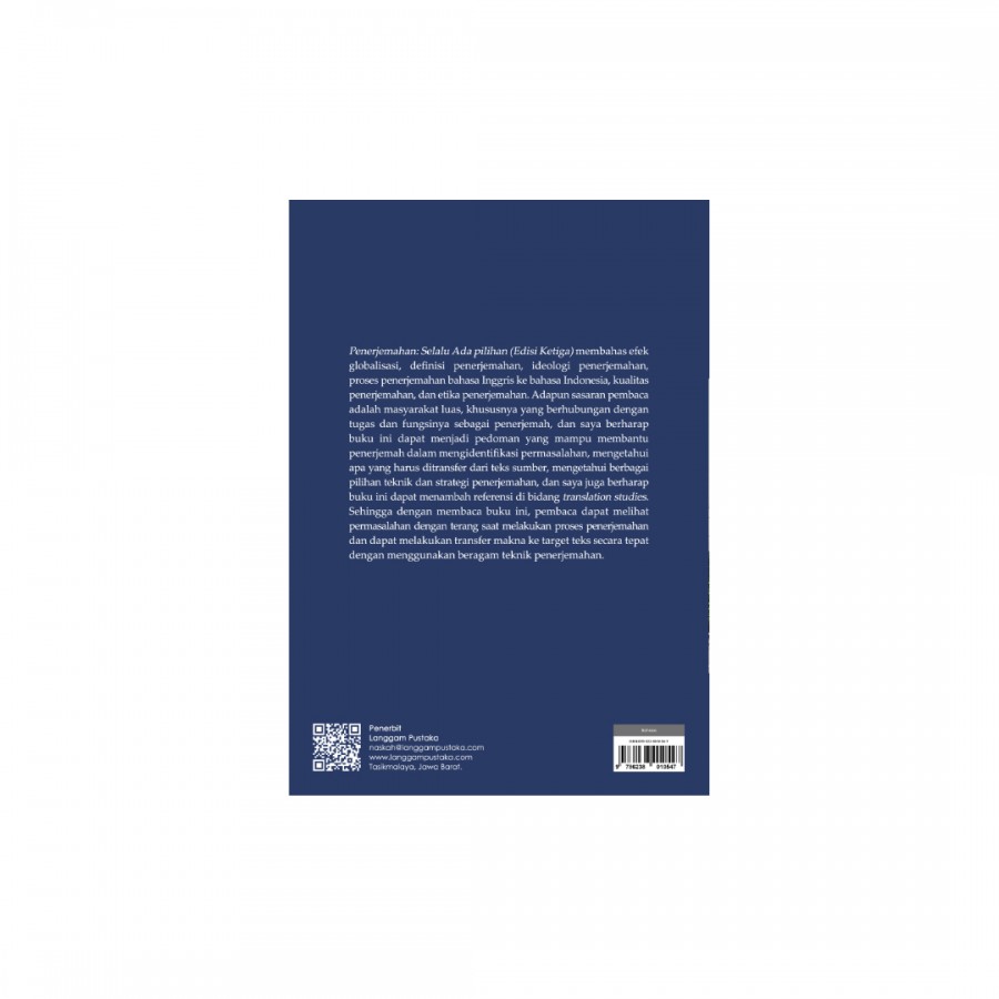 Penerjemahan: Selalu Ada Pilihan