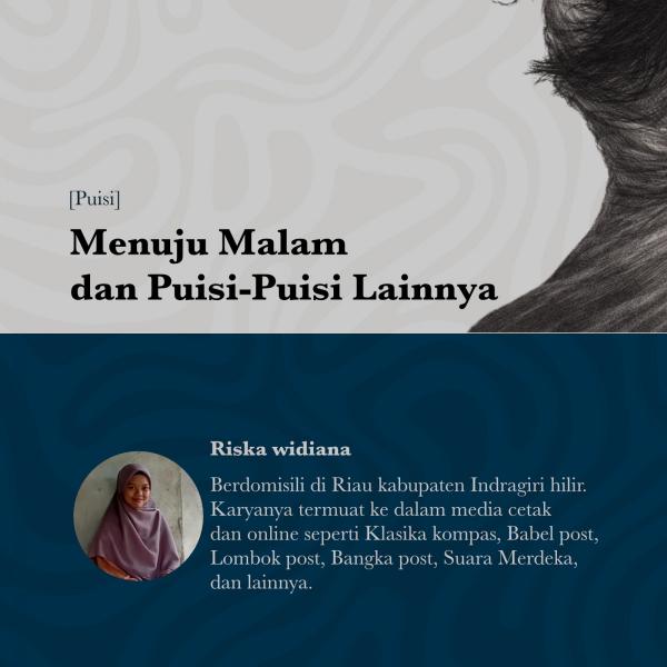 Menuju Malam dan Puisi-Puisi Lainnya