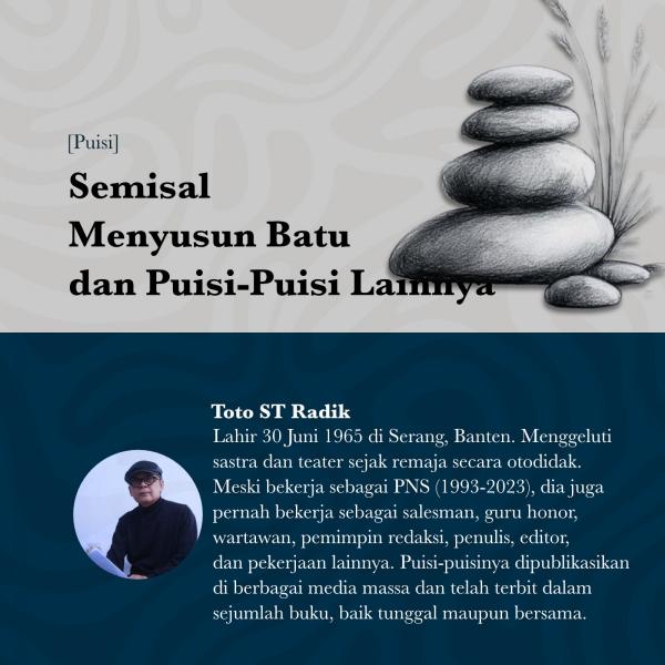 Semisal Menyusun Batu dan Puisi-Puisi Lainnya